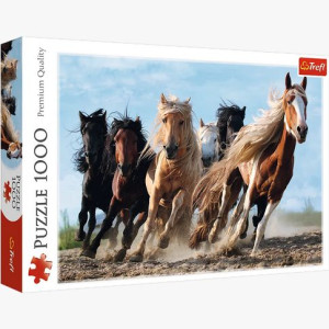 PUZZLE 1000 Galopujące konie 10446 Trefl