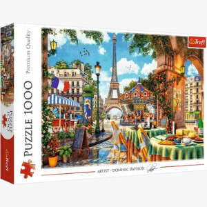 PUZZLE 1000 ArtColl Paryski poranek 10622 Trefl