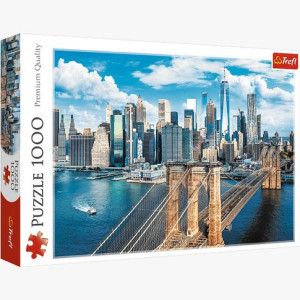 PUZZLE 1000 Most Brookliński NowyJork USA 10725 Trefl