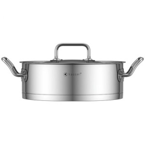 Garnek Stalowy 3,6l Kassel Pro Chef 93037