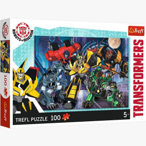 PUZZLE 100 Drużyna autobotów Hasbro Transformers 16315 Trefl