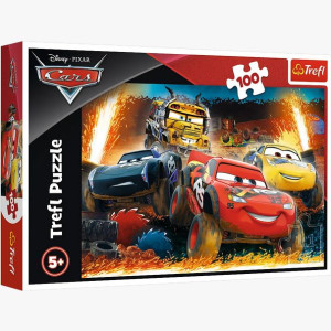 PUZZLE 100 Ekstremalny wyścig Disney Cars3 16358 Trefl