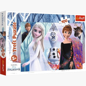 PUZZLE 100 Zaczarowana Kraina Frozen2 16418 Trefl