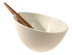 Porcelanowa Misa Do Sałat Z Przyborami Kassel 93558