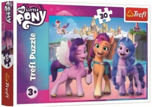 PUZZLE 30 Zabłyśnij jak Kucyki Pony 18283 Trefl