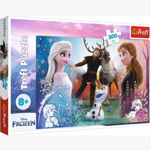 PUZZLE 300 Magiczny czas Disney Frozen 2 23006 Trefl