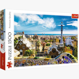 PUZZLE 1500 Park Guell, Barcelona 26147 Trefl