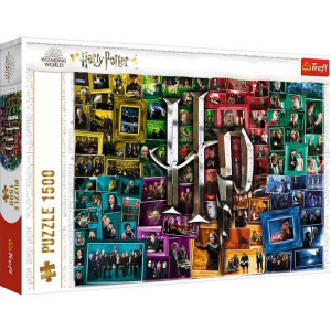 PUZZLE 1500 Harry Potter Na przestrzeni filmów 26185 Trefl