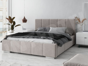 IMPERIA S01 łóżko tapicerowane 140x200 ze stelażem