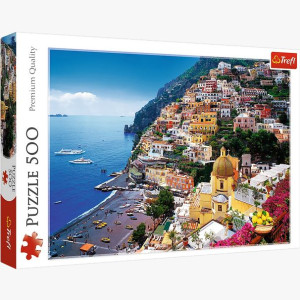 PUZZLE 500 Positano Wybrzeże Włochy 37145 Trefl