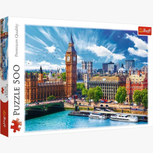 PUZZLE 500 Słoneczny Londyn 37329 Trefl
