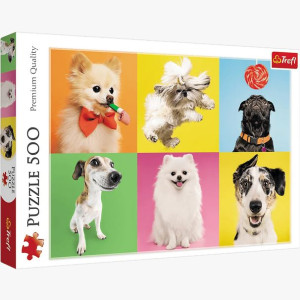 PUZZLE 500 Psy / Trefl 37378