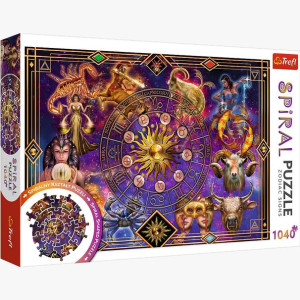 PUZZLE 1040 Spiral Puzzle Znaki zoodiaku 40015 Trefl