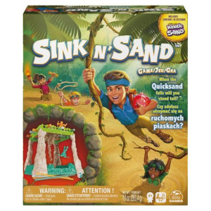 RUCHOME PIASKI gra planszowa piasek Kinetic Sand