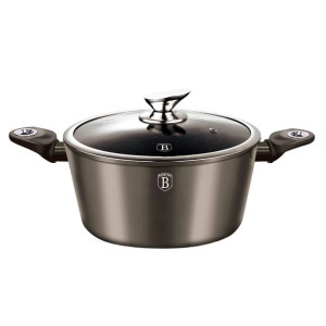 Garnek Granitowy 28cm Berlinger Haus Carbon Metallic Line Bh-1236