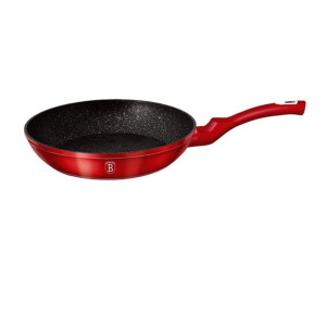Patelnia Granitowa 24cm Berlinger Haus Red Metallic Line Bh-1252