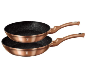 Zestaw 2 Patelni Granitowych Berlinger Haus Rose Gold Bh-1611