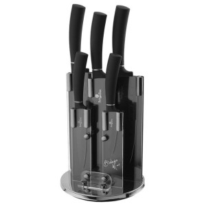 Zestaw Noży Granitowych Berlinger Haus Bh-2382 Black Silver
