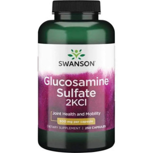 SWANSON Glukozamina 500 mg 250 kaps.