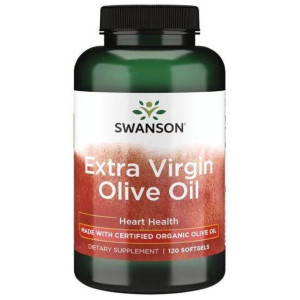 SWANSON Olej Z Oliwy Ekstra Virgin 1000 mg 120 kaps.