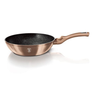 Patelnia Granitowa Wok 30cm Berlinger Haus Bh-6171 Rose Gold