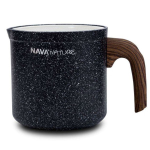 Garnek Rondel Granitowy Do Mleka 1l Nava Nature