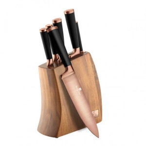 Zestaw Noży Berlinger Haus Bh-2479 W Bloku Black Rose