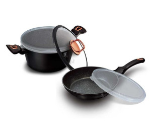 Garnek + Patelnia Granitowa Berlinger Haus Bh-6790