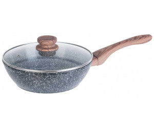 Wok Granitowy 24cm Granit Wood Kinghoff Kh-1583