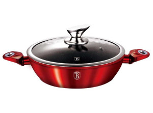 Garnek Granitowy 24cm Berlinger Haus Bh-1262 Burgundy Metallic