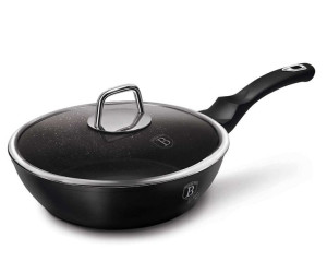 Patelnia Granitowa 24cm Berlinger Haus Black Silver Bh-1853