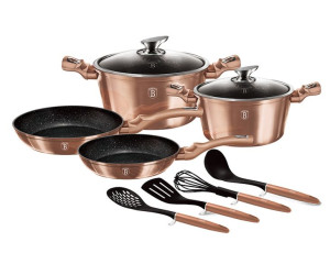 Zestaw Garnków Granitowych Berlinger Haus Bh-6142 Rose Gold