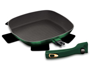 Patelnia Grillowa 28cm Berlinger Haus Bh-6089 Emerald
