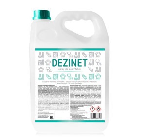 DEZINET 5L - dezynfekcja i mycie powierzchni