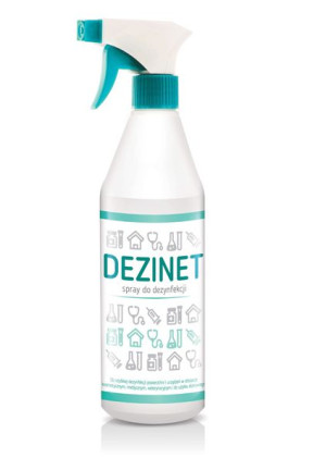 DEZINET 1L - płyn do szybkiej dezynfekcji powierzchni