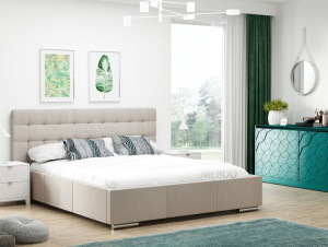 IMPERIA S02 łóżko tapicerowane 160x200 ze stelażem