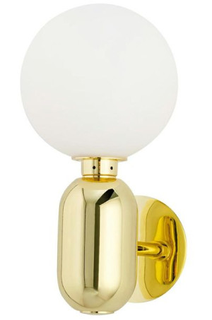 Lampa ścienna BOY Fi 14 złota - LED, szkło, metal
