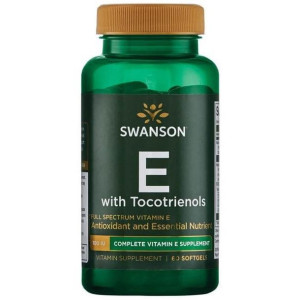 SWANSON Witamina E Z Tokotrienolami 60 kaps.