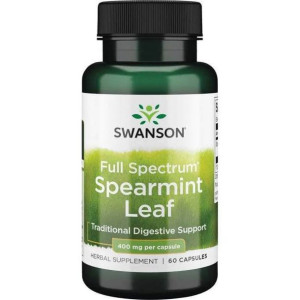 SWANSON Mięta Zielona 400 mg 60 kaps.