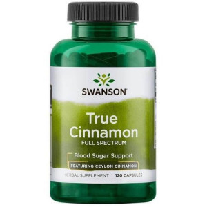 SWANSON Cejloński Cynamon 300 mg 120 kaps.