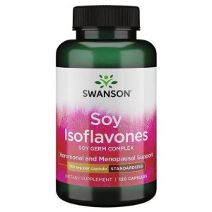 SWANSON Izoflawony Sojowe 120 kaps.