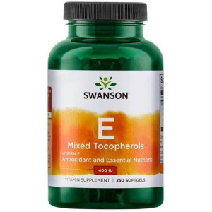 SWANSON Witamina E Mieszanka 400 IU 250 kaps.