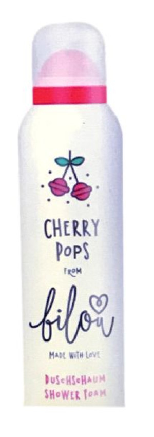 bilou Cherry Pops pianka pod prysznic wiśnia