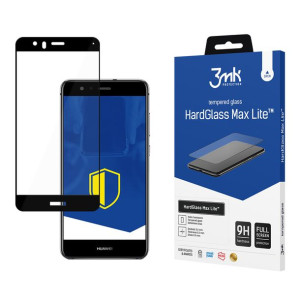Szkło Ochronne Hartowane Do Huawei P10 Lite Black - 3mk Hardglass Max Lite