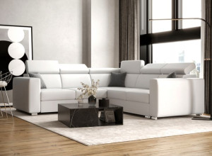 Narożnik Funkcja Spania Zagłówki RNA02 250 O-sofa