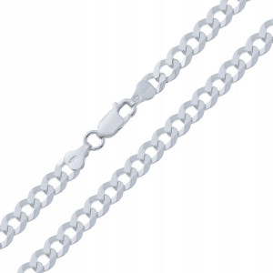 Srebrny łańcuch pełny - splot pancerka 55cm-pr.925