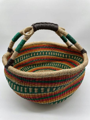 Kosz hand made BOLGA HIT BOHO afrykański duży