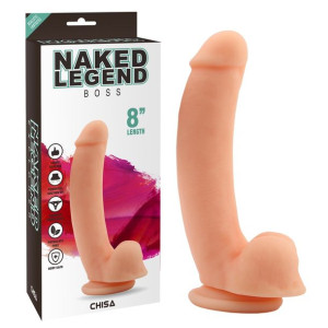 Realistyczne Gładkie Cieliste Dildo Boss-Flesh