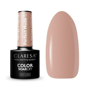 Claresa Lakier Hybrydowy Perfect Nude 5 5Ml