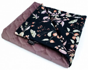 Kocyk Velvet 100X75Cm Motyle Nocne